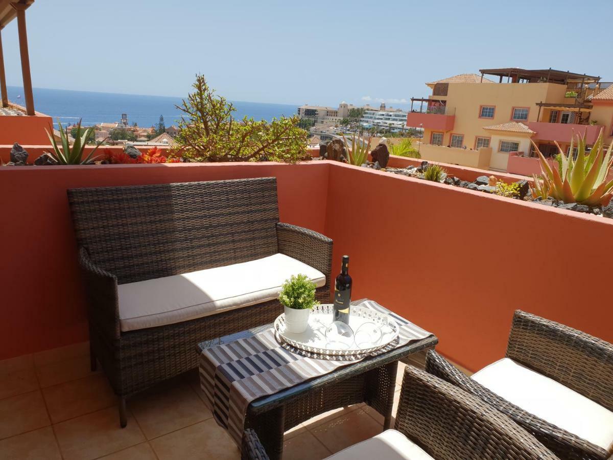 Terrazas Del Duque 2, Terrace, Sea View, Only 300 M To Beach, Heated Pool, Air Conditioning, Wifi Internet, Dishwasher, Washing Machine Costa Adeje  Buitenkant foto